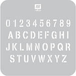 055-706519 - 1/35 - Schablone, Stempelschrift